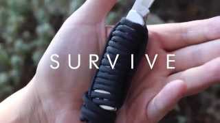 Paracord Projects How to use a paracord bracelet  Survival Gear [upl. by Sweeney]