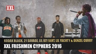 Kodak Black 21 Savage Lil Uzi Vert Lil Yachty amp Denzel Curry 2016 XXL Freshmen Cypher [upl. by Duston]