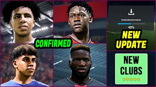 EA FC 24  NEW Update  EA FC 25  NEW CONFIRMED Real Faces amp Licenses ✅ [upl. by Hilaire]