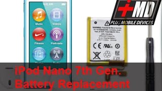 iPod Nano 7 Gen Battery replacement [upl. by Eleaffar]