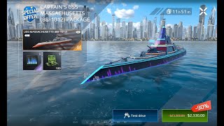 Modern Warships202431Test DriveCaptains USS Massachusetts BB1012 Package [upl. by Leonor]