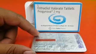 Progynova 2 mg Tablet  Estradiol Valerate tablets [upl. by Weikert542]