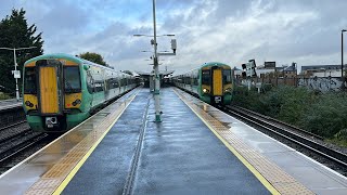 Southern Gatwick Express and Northern Line Trains at Balham on October 19th 2023 [upl. by Pressman]