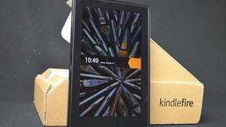 Amazon Kindle Fire Unboxing amp Review [upl. by Yaja879]