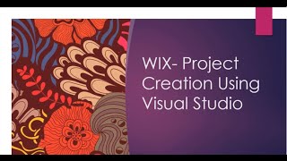 WIX Toolset  Installing WIX toolset and Creating bundle project  part 2 [upl. by Dagall]