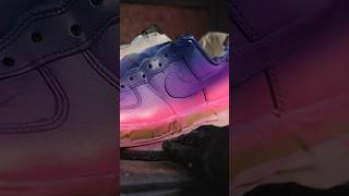 Painting Gradient Air Force 1’s [upl. by Akihsal663]