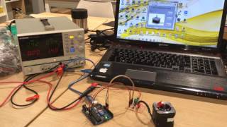 Stepper Motor Control with LabVIEW and Arduino [upl. by Ahsemo]