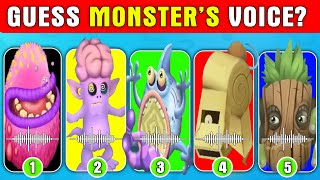 Guess the MONSTERS VOICE  MY SINGING MONSTERS  PUMMEL THEREMIND WHIMSTLOP MAW KNUCKLEHEAD [upl. by Ellebana]