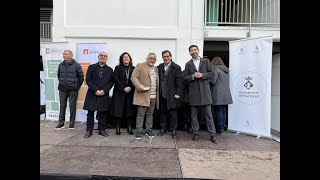 Lliurament de claus pisos lloguer protecció oficial Àtrium al barri La Sínia [upl. by Pliske607]