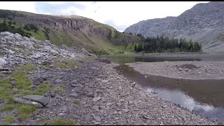 Rockfall Lake  Pocaterra Valley [upl. by Anayia]