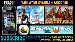 EKA2L1 SYMBIAN ANDROID UPDATE ROM X7 WORK GAMES [upl. by Shamma]