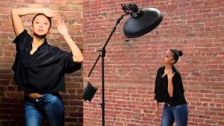 Le flash externe avec beauty dish [upl. by Almena]