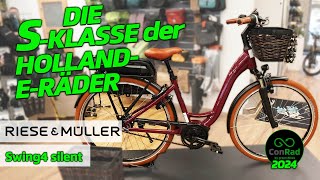 Riese amp Müller Swing4 silent 2024  Vollausgestattetes Ebike Tiefeinsteiger Hollandrad [upl. by Nesyt]