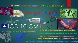 Sepsis Guidelines Lecture 3 II ICD 10 Sepsis guidelines [upl. by Aneret559]