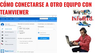 Cómo Usar TeamViewer para Controlar otro PC [upl. by Guglielma]