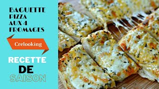 Baguette Pizza Aux 4 Fromages [upl. by Dera]