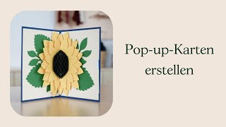 Cricut DIYAnleitung – PopupKarten erstellen [upl. by Platt]