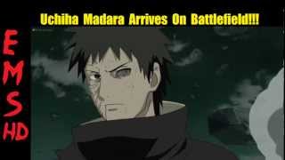 Uchiha Madara Arrives On Battlefield HD [upl. by Tomi]