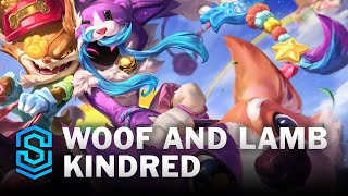 Woof and Lamb Kindred Skin Spotlight  League of Legends [upl. by Odelet696]