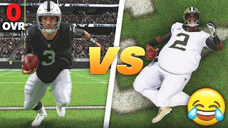 0 Overall Team vs 0 Overall Team BUT in Madden 22 [upl. by Airres]