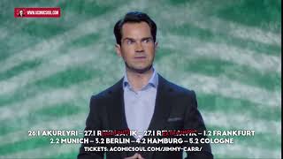 Jimmy Carr reveals what rhymes with orange [upl. by Iblok]