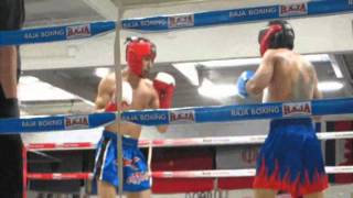 Robert Lemus 1st Muay Thai Bout [upl. by Nosreme]