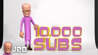 10000 Subs  A Thank You Message From Jeb [upl. by Raynard]