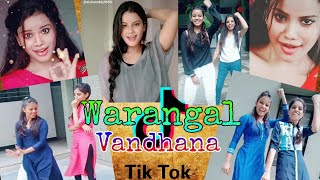 Warangal Vandana tik Tok videos from the updates [upl. by Emsmus156]