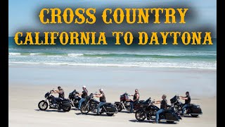 Motorcycle Trip  California to Daytona Beach Bike Week [upl. by Anirbas]