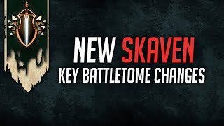 NEW Skaven Battletome  Key Changes  Age of Sigmar Tactics [upl. by Anilocin687]