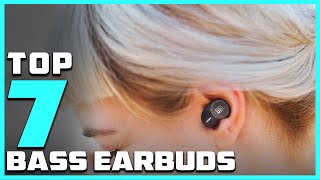 Best Bass Earbuds 2024 Top 7 Models You Cant Miss [upl. by Loy]