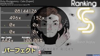 osu Ricky Montgomery  Cabo Expert SS [upl. by Eirrotal]