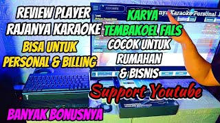 Review Player Karaoke Bisa Youtube Produk Rakitan Dalam Negeri Karya Tembakoel Fals Anak Bangsa [upl. by Kam]