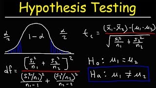 Hypothesis Testing  Difference of Two Means  Students Distribution amp Normal Distribution [upl. by Fidel392]