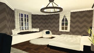 Bedroom design in bloxburg roblox bloxburg house design bedroom modern [upl. by Nedah22]