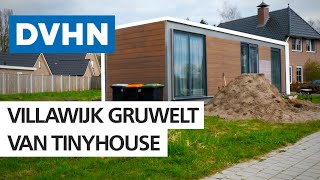 Een tiny house tussen luxe villas in Dalerpeel [upl. by Nauwaj]