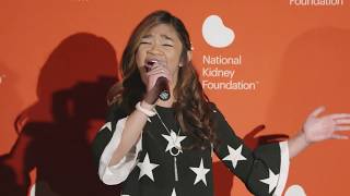 Fight Song  Angelica Hale at 2019 Kidney Patient Summit [upl. by Elleraj]