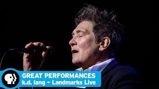 GREAT PERFORMANCES  kd lang – Landmarks Live in Concert  Preview  PBS [upl. by Keligot]