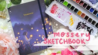 ﾐ☆ Trying a Mossery Sketchbook [upl. by Renata]