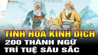 TINH HOA TRÍ TUỆ KINH DỊCH 200 Thành Ngữ Kinh Điển Thấu Hiểu Cuộc Sống và Vận Mệnh P1 [upl. by Ahseya]