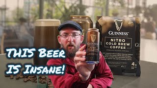 Guinness Nitro Cold Brew Review Guinness Nitro Beer Viral Funny [upl. by Salvadore]