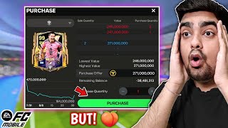 I TRIED TO BUY MESSI BUT FC Mobile [upl. by Arakaj]