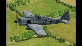 Focke Wulf Fw190 A8 DCS and More [upl. by Yelahc]