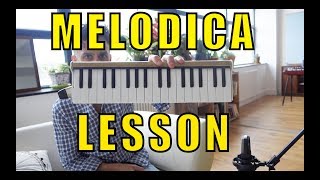 Your First Melodica Lesson  how to play the melodica for beginners  tutorial [upl. by Eedyaj]