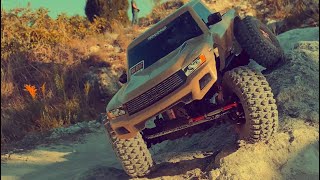 Danchee Ridgerock w upgrades and mods extreme offroad 4x4 RC rock and trail [upl. by Kiehl946]