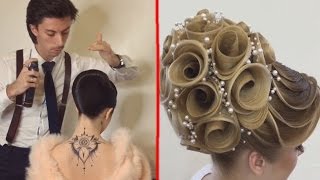 Georgiy Kot 7 Beautiful Hairstyles Design ● Hairstyles Transformations [upl. by Llenyl501]