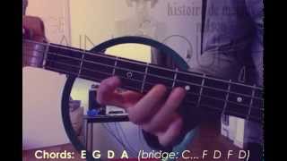 Gainsbourg  Melody Nelson  Bass cover from Dave Richmond [upl. by Roseline]