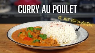 MON CURRY AU POULET  FOOD IS LOVE [upl. by Lesirg]