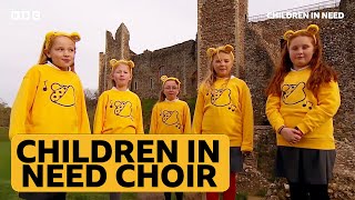 The BBC Children in Need Choir perform Somewhere Only We Know [upl. by Elmore]