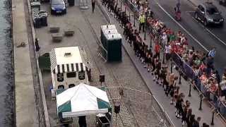 The Riverdance Longest Line World Record Dublin  1693 dancers [upl. by Ahsia220]